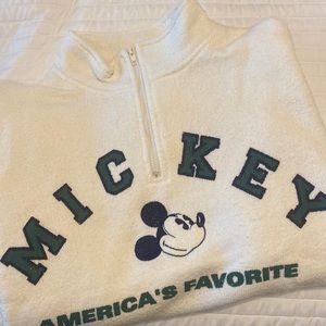 Disney Quarter Zip Pullover